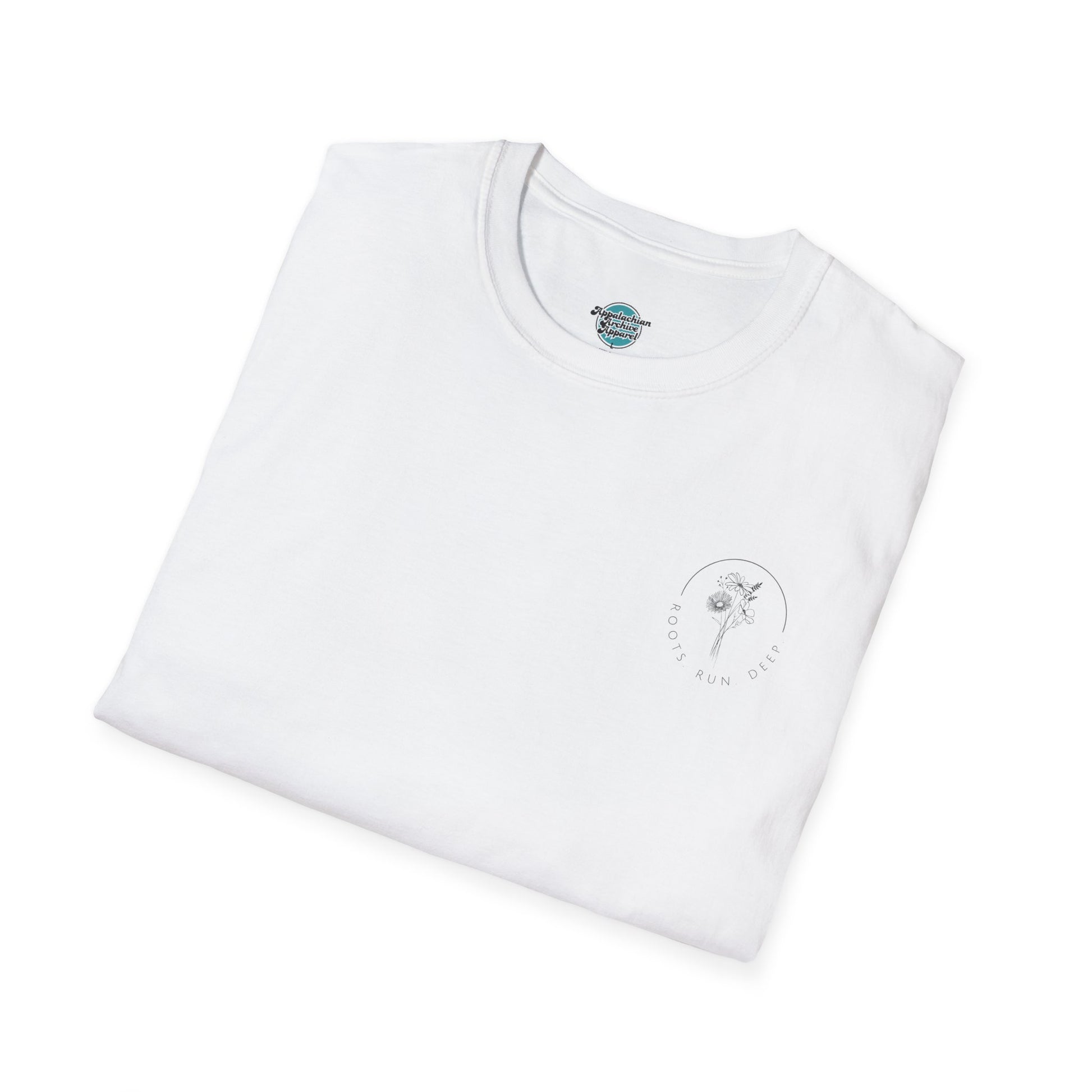 Appalachian Archive Roots. Run. Deep. Flower Tee