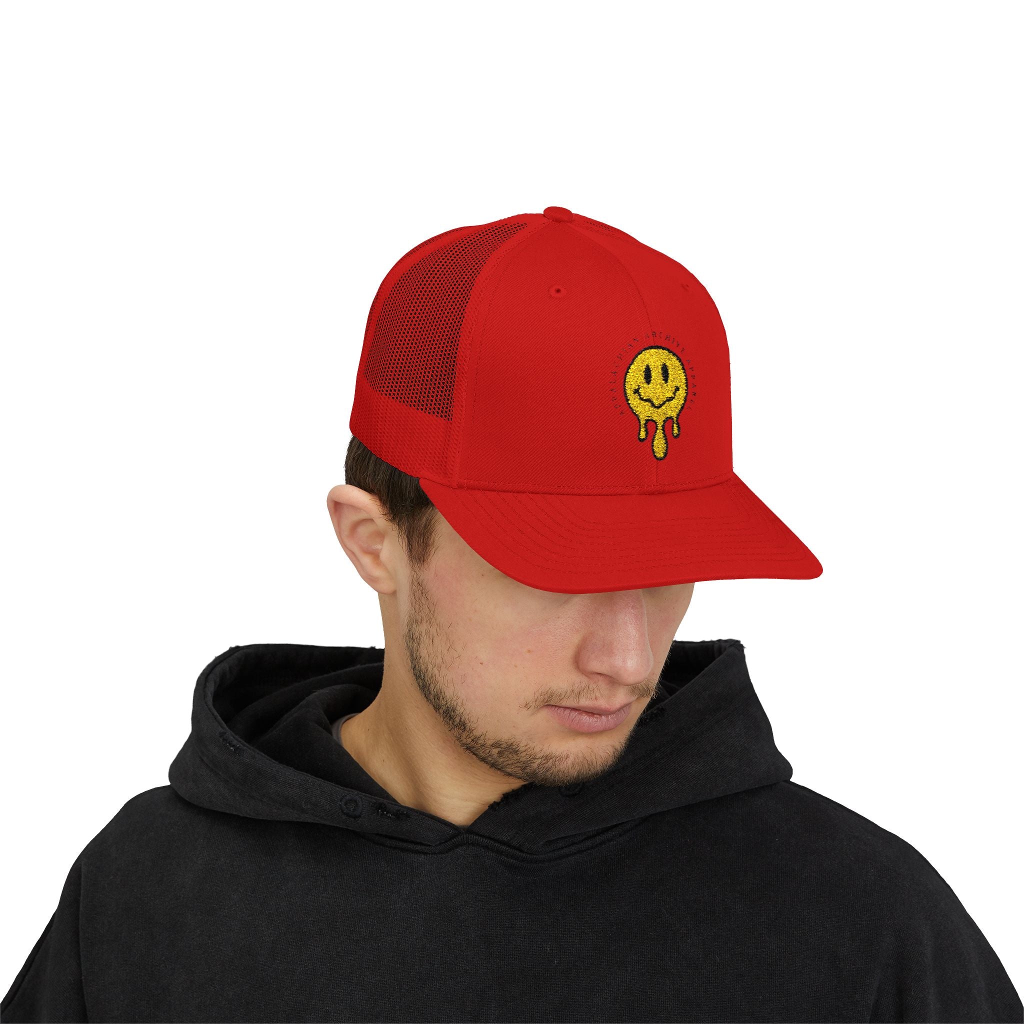 Appalachian Archive Drop - Smiley Face Snapback Cap