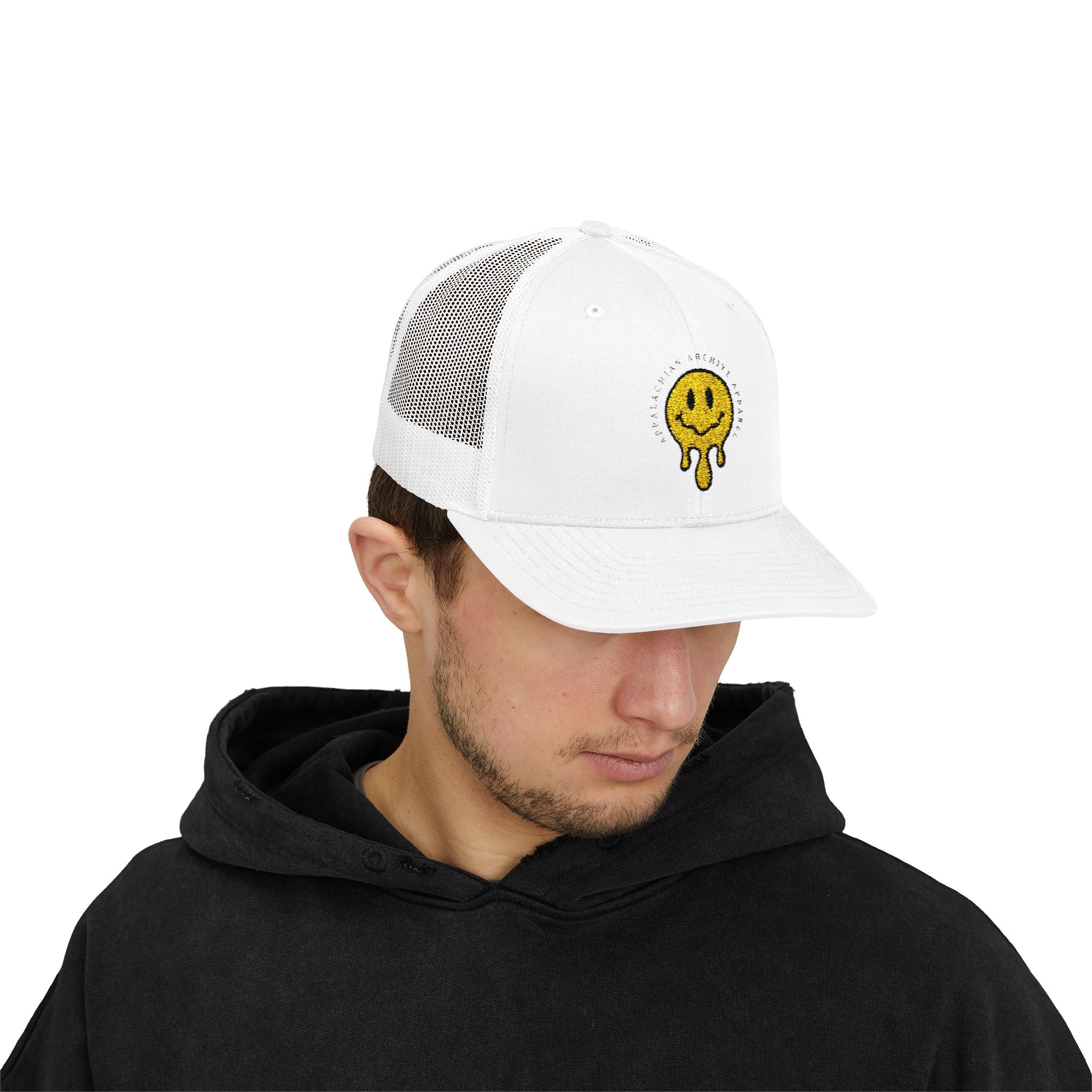 Appalachian Archive Drop - Smiley Face Snapback Cap