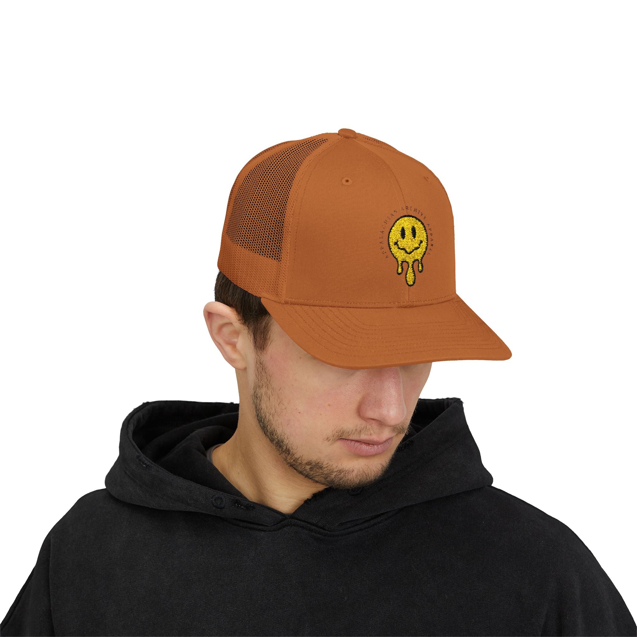 Appalachian Archive Drop - Smiley Face Snapback Cap