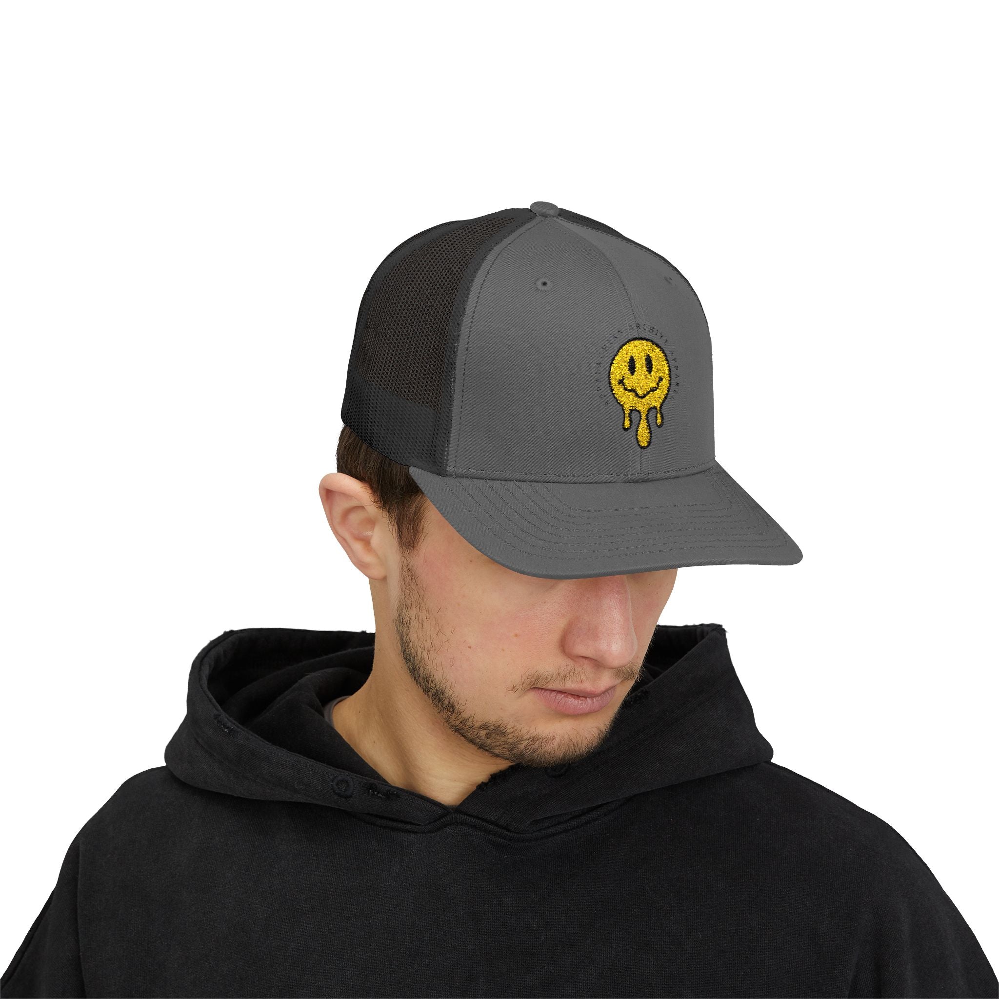 Appalachian Archive Drop - Smiley Face Snapback Cap