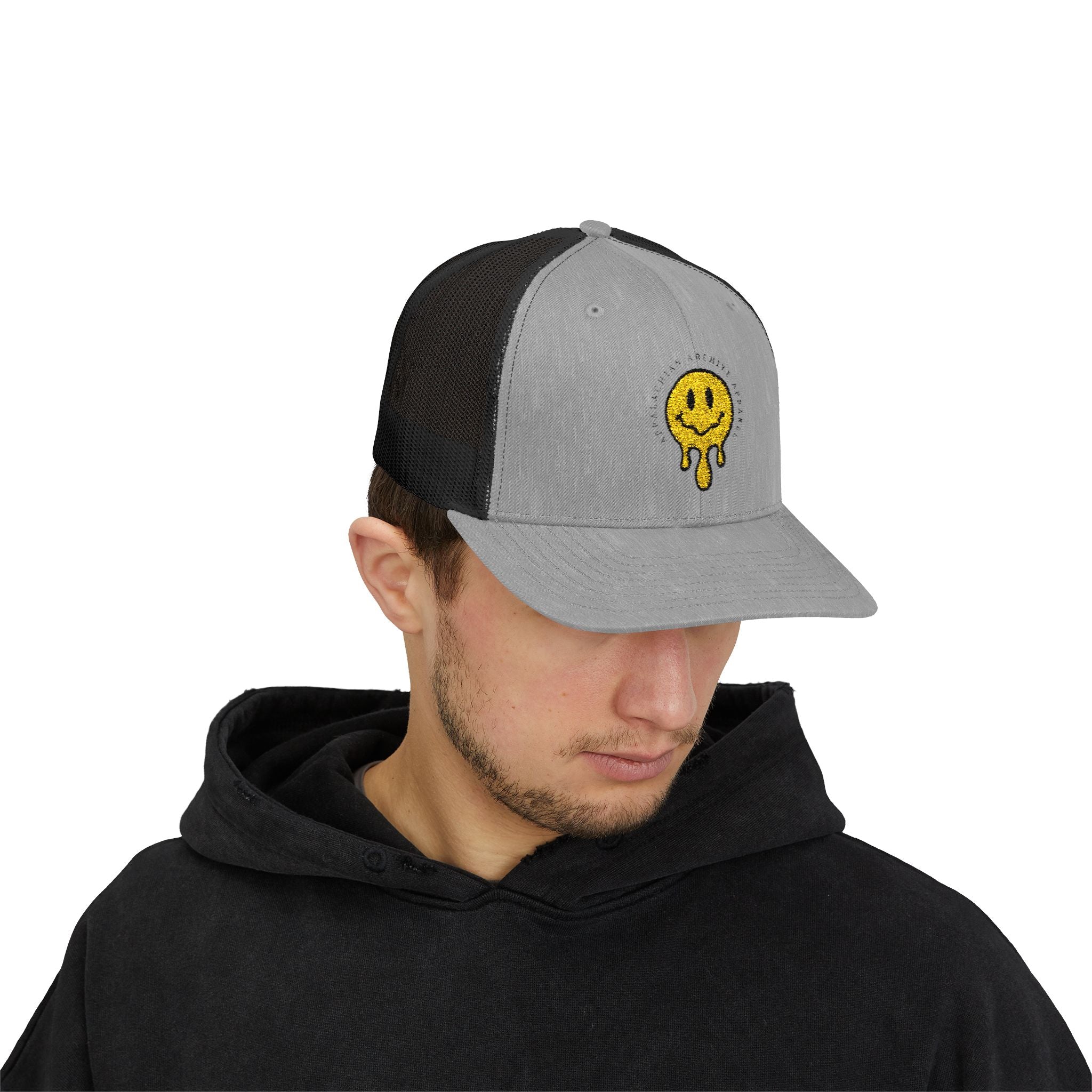 Appalachian Archive Drop - Smiley Face Snapback Cap