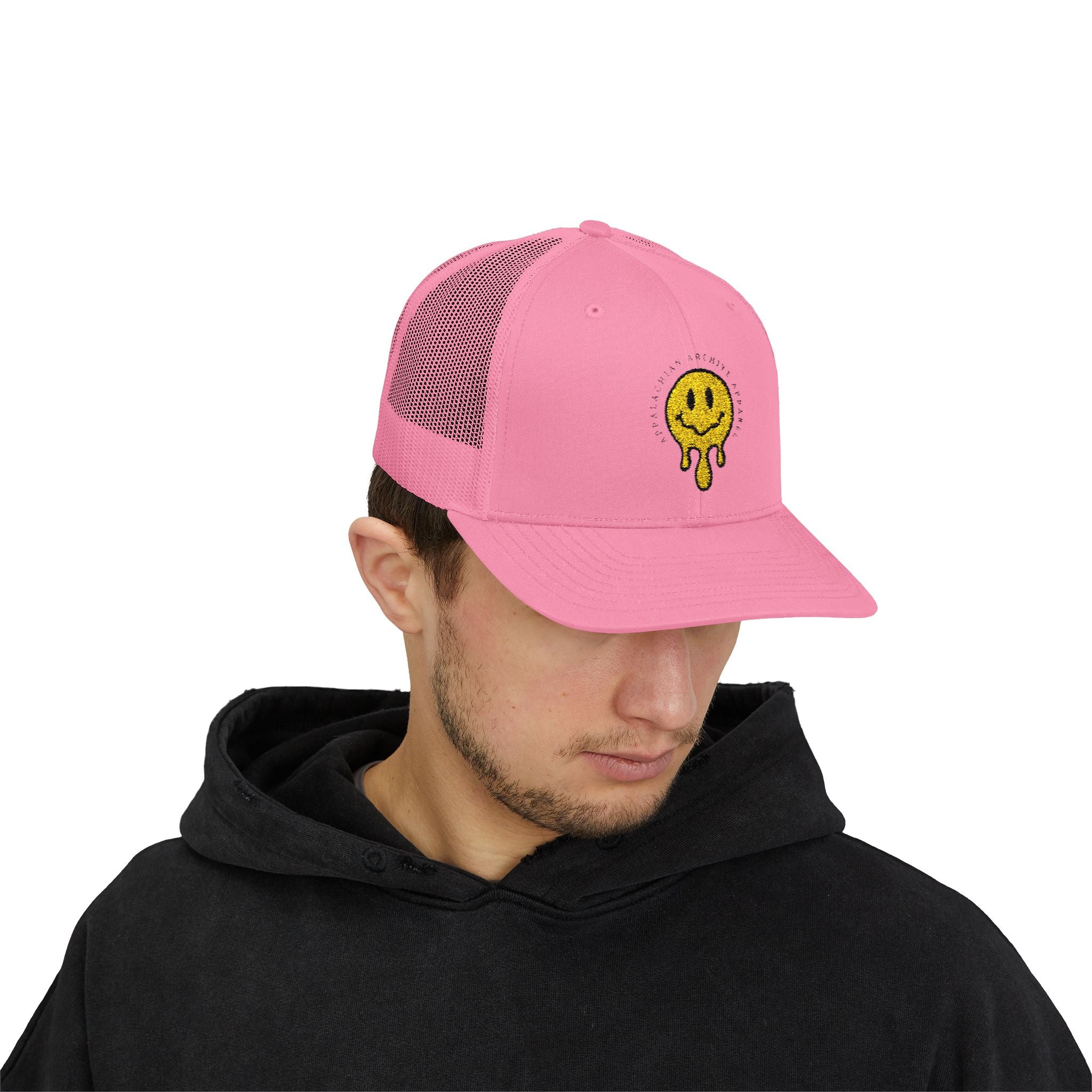 Appalachian Archive Drop - Smiley Face Snapback Cap